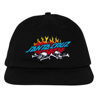 Santa Cruz Skateboards Hat Salba Voodoo Pit Snapback Unstructured Black