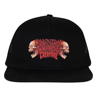 Creature Skateboards Hat Cannibal Corpse Snapback Black