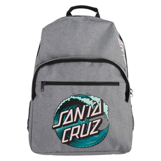 Santa Cruz Skateboards Backpack Wave Dot Heather Grey