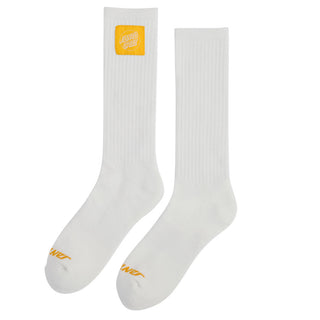 Santa Cruz Skateboards Socks Venture Opus Eco Crew Eco Off White