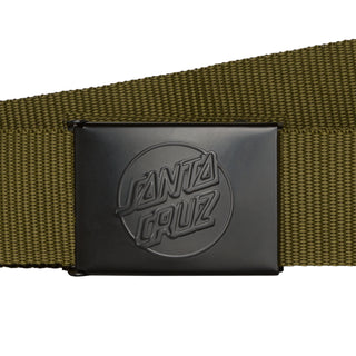 Santa Cruz Skateboards Belt Opus Dot Web OD Green