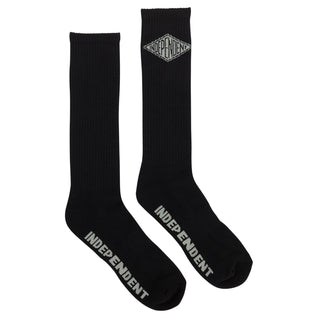 Independent Trucks Socks Diamond Groundwork Crew Black