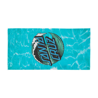 Santa Cruz Skateboards Beach Towel Wave Dot Pool