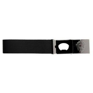 Creature Skateboard Belt Bonehead Flame Web Black  OS