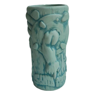 Santa Cruz Tiki Mug Rob Roskopp Blue Patina