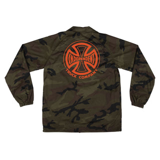 Independent Trucks Coat Truck Co Legacy Cross Coach Windbreaker Camo