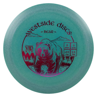 Westside Disc Golf VIP Air Bear Fairway Driver 8/6/-0.5/2.5 Blue/Purple 165 grams