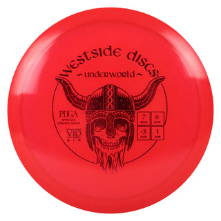 Westside Disc Golf VIP Air Underworld Fairway Driver 7/6/-3/1 Red/Red 156 grams