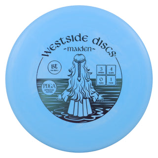 Westside Discs Disc Golf BT Medium Maiden Putter 3/4/0/1 Blue/Slate 173 grams