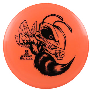 Discraft Disc Golf Big Z Buzzz Midrange Disc 5/4/-1/1 Orange/Black 175-176g