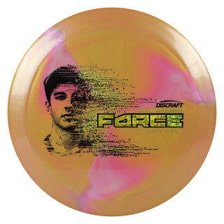 Discraft Disc Golf 2026 Luke Taylor Tour Series Force Orange Pink/Gold Shimmer 173-174g