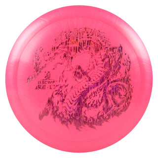 Discraft Disc Golf Big Z Heat Distance Driver 9/6/-3/1 Pink/Magenta Waves 167-169g