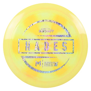 Discraft Disc Golf Paul McBeth ESP Hades Distance Driver 12/6/-3/2 Yellow/Holo Waves 168g
