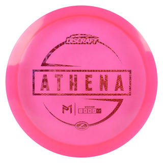 Discraft Disc Golf Paul McBeth Z Line Athena Fairway Driver 7/5/0/2 Pink/Magenta Hexagons 173-174g