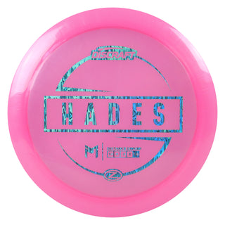 Discraft Disc Golf Paul McBeth Z Line Hades Distance Driver 12/6/-3/2 Pink/Blue Waves 167-169g