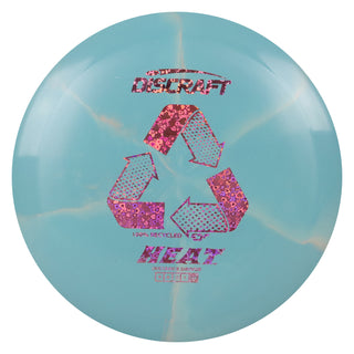 Discraft Disc Golf Recycled ESP Heat Distance Driver 9/6/-3/1 Blue/Pink Hearts 173-174g
