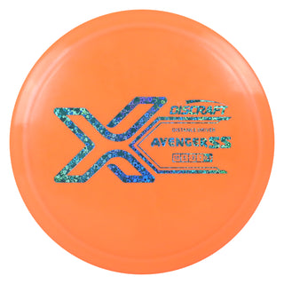 Discraft Disc Golf X Line Avenger SS Distance Driver 10/5/-3/1 Orange/Blue Hearts 170-172g