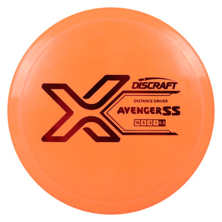 Discraft Disc Golf X Line Avenger SS Distance Driver 10/5/-3/1 Orange/Red 167-169g