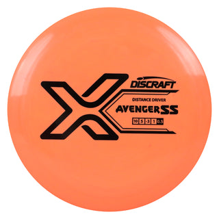 Discraft Disc Golf X Line Avenger SS Distance Driver 10/5/-3/1 Orange/Black 160-163g