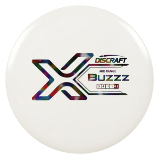 Discraft Disc Golf X Line Buzzz Midrange Disc 5/4/-1/1 White/Jellybean 174g