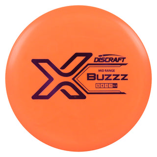 Discraft Disc Golf X Line Buzzz Midrange Disc 5/4/-1/1 Orange/Purple 170g