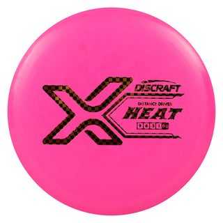Discraft Disc Golf X Line Heat Distance Driver 9/6/-3/1 Pink/Gold Checkers 167-169g