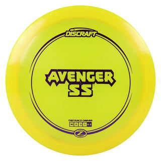 Discraft Disc Golf Z Line Avenger SS Distance Driver 10/5/-3/1 Gold/Purple 170-172g