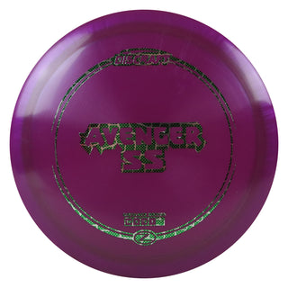 Discraft Disc Golf Z Line Avenger SS Distance Driver 10/5/-3/1 Purple/Green Dots 170-172g