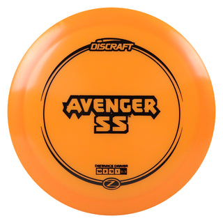 Discraft Disc Golf Z Line Avenger SS Distance Driver 10/5/-3/1 Orange/Black 170-172g