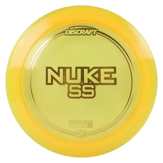 Discraft Disc Golf Z Line Nuke SS Distance Driver 13/5/-3/3 Mango/Gold 170-172g