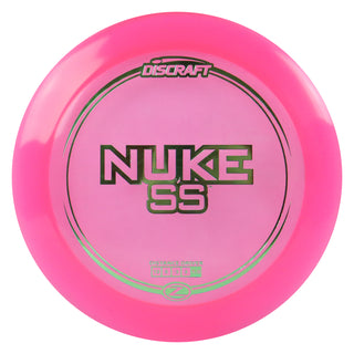 Discraft Disc Golf Z Line Nuke SS Distance Driver 13/5/-3/3 Pink/Green 170-172g