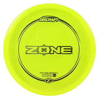 Discraft Disc Golf Z Line Zone Putter 4/3/0/3 Yellow/Olive 175g