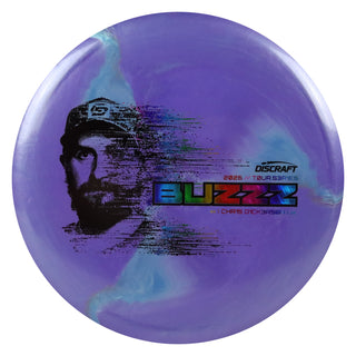 Discraft Disc Golf 2026 Chris Dickerson Tour Series Buzzz Purple Blue/Rainbow 175-176g
