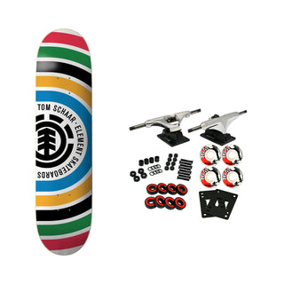 Element Skateboard Complete Schaar Rings 8.0" x 31.75"