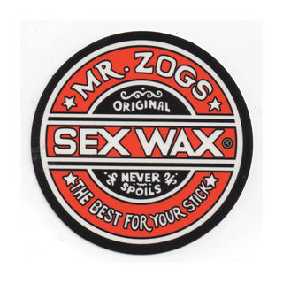 Mr. Zogs Sex Wax Circle Sticker 5 Pack