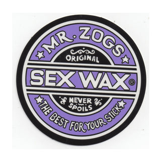 Mr. Zogs Sex Wax Circle Sticker 5 Pack