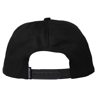 Spitfire Wheels Skateboard Hat Swirl Classic Patch Snapback Black/Yellow