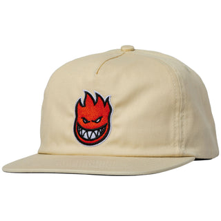 Spitfire Wheels Hat Bighead Fill Snapback Natural/Red