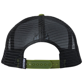 Spitfire Wheels Hat Bighead Snapback Olive Black