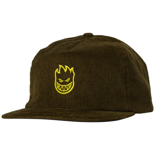 Spitfire Wheels Hat Bighead Snapback Brown/Gold