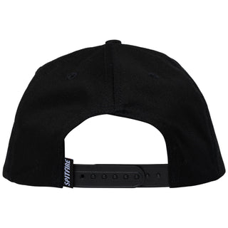 Spitfire Wheels Hat Bighead Snapback All Black/Black