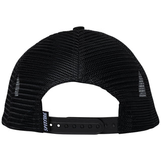 Spitfire Wheels Hat Chrome Venom Snapback Black