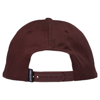 Spitfire Skateboard Snapback Hat Brown