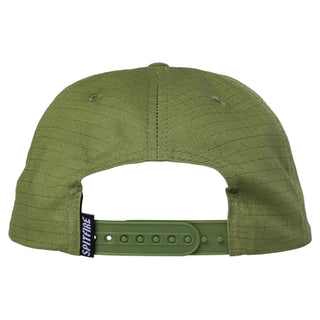 Spitfire Wheels Hat Bighead Snapback Olive(Ripstop)/Black
