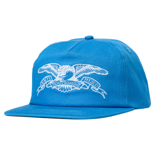 Anti Hero Skateboards Hat Basic Eagle Snapback Blue White