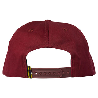 Anti Hero Skateboards Hat Basic Eagle Snapback Wine/Gold