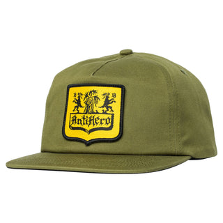 Anti Hero Skateboards Hat Coat of Arms Snapback Olive