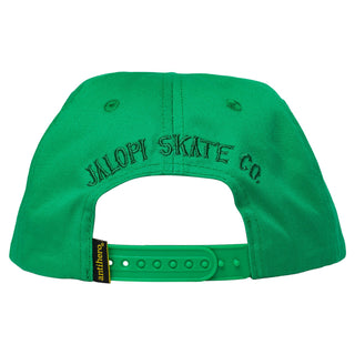 Anti Hero Skateboards Hat Jalopi I'm Lost Too Snapback Green