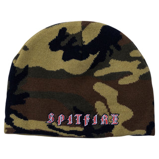 Spitfire Wheels Skateboard Beanie Old E Skully Camo