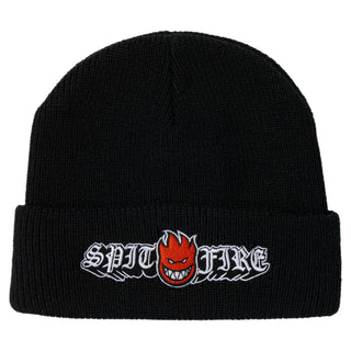 Spitfire Wheels Beanie Old E Drop Bighead Cuff Black